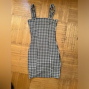 EUC Mini checkered dress